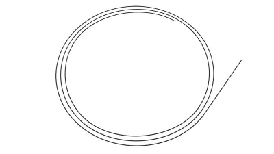 Ghid hidrofil din nitinol